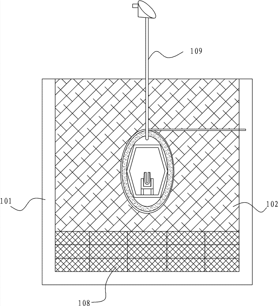 High-temperature continuous thermal treatment furnace for saw blades