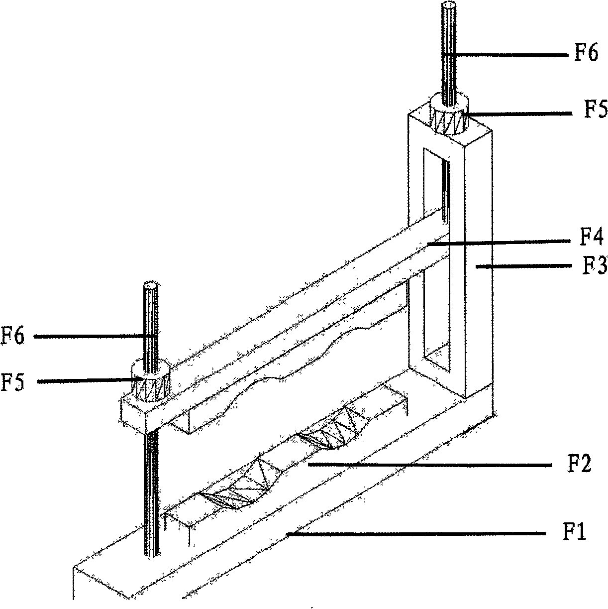 Cutting-grinding dual-purpose rock-processing system with double end faces