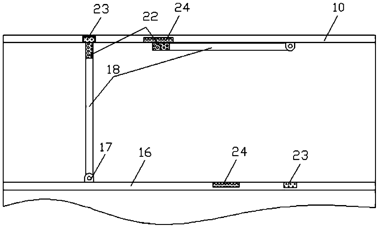 Office supply placing rack