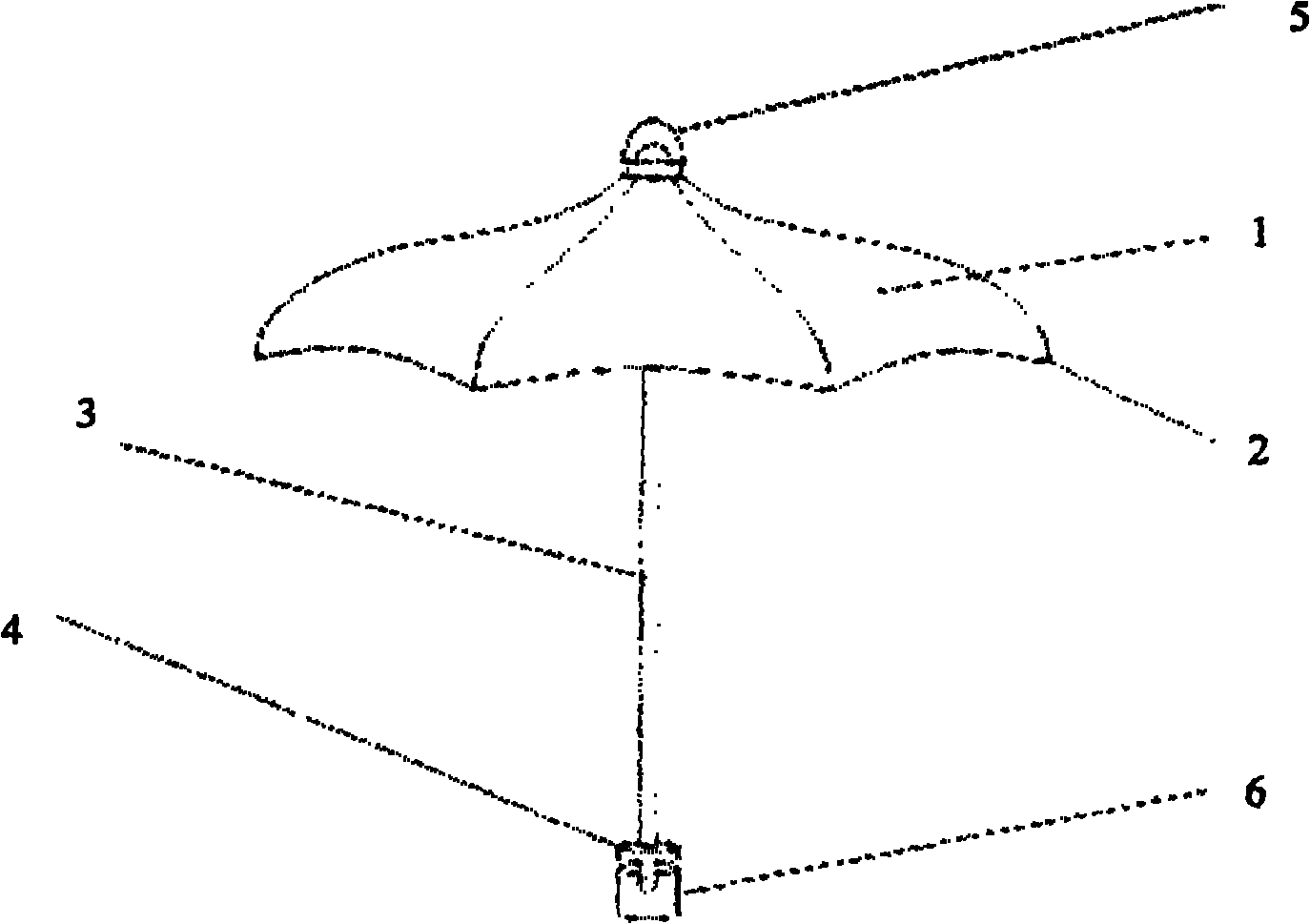 Multifunctional safety umbrella