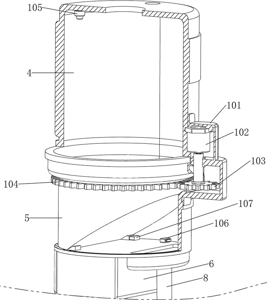 Intelligent mine water treatment device for underground coal mine