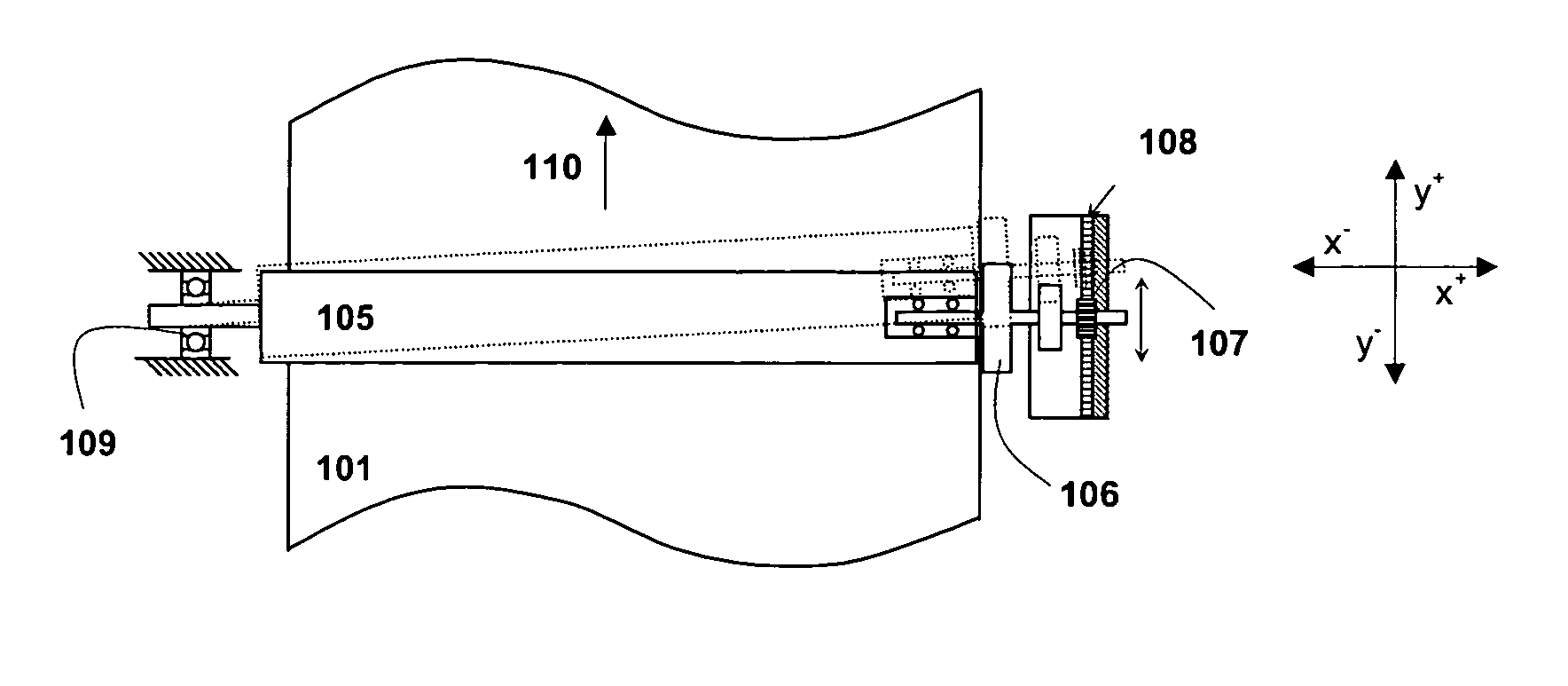 Apparatus and method for steering a belt