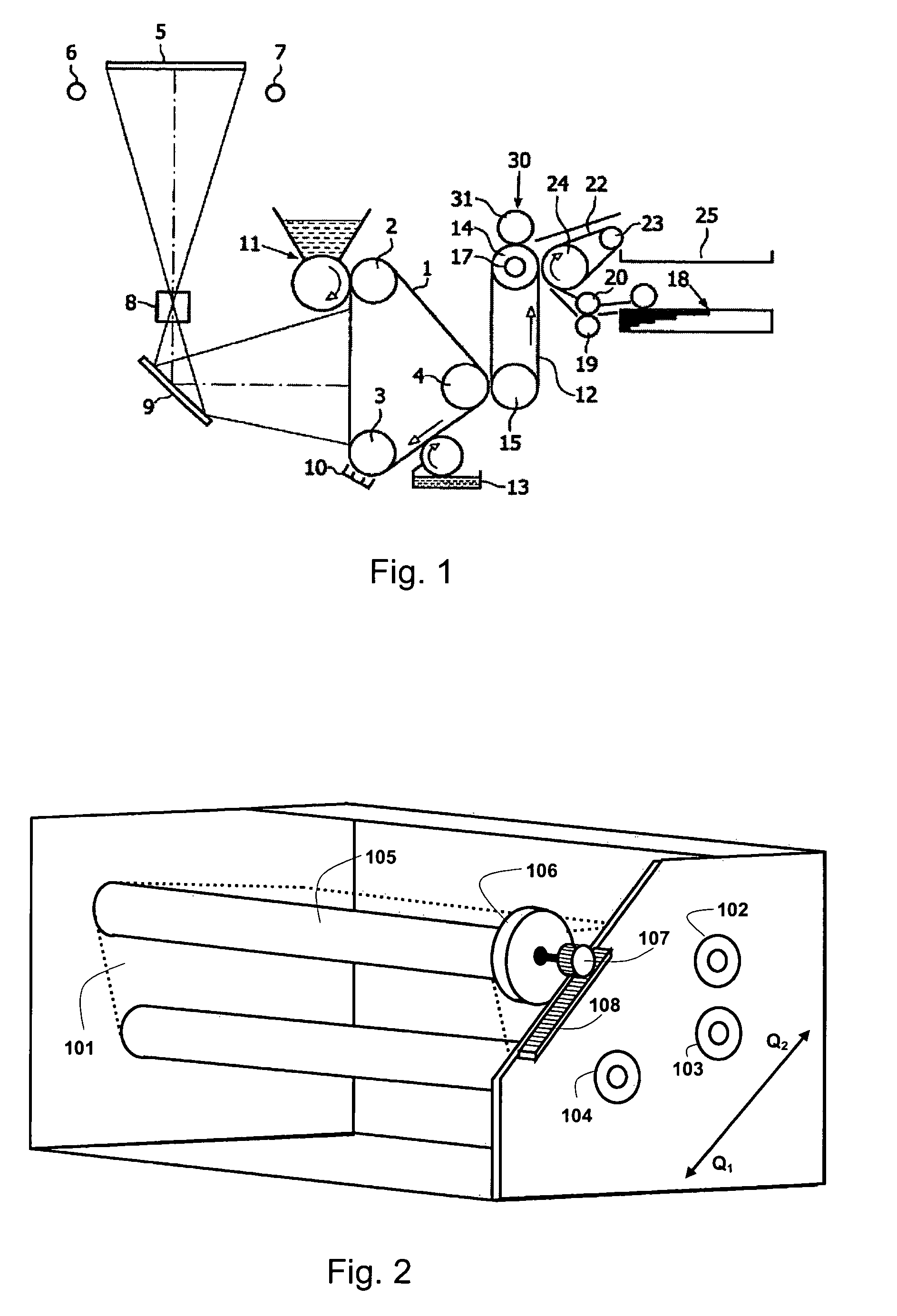 Apparatus and method for steering a belt