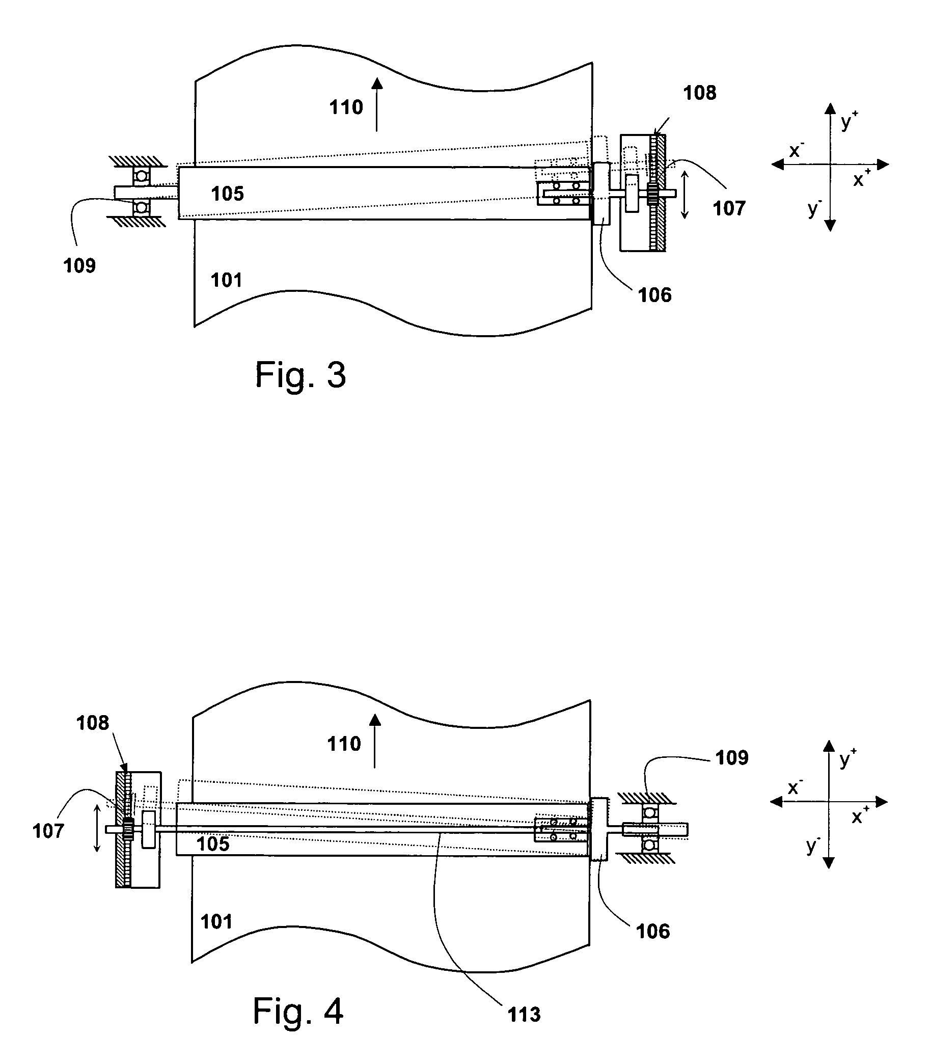 Apparatus and method for steering a belt