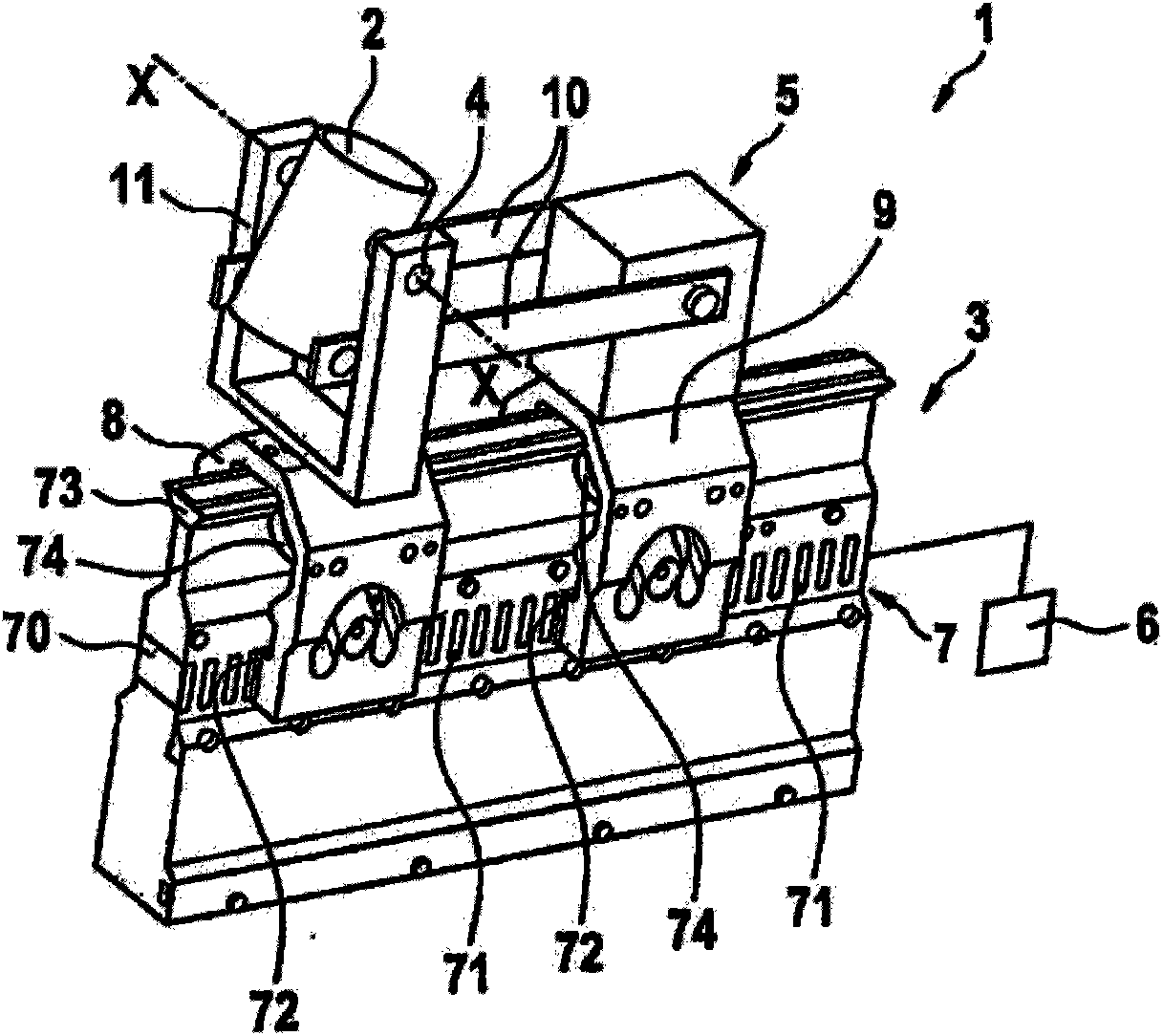 Device used for conveying liquid in container