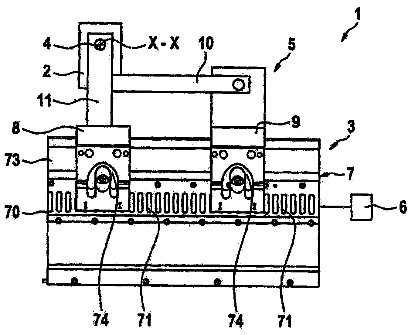 Device used for conveying liquid in container