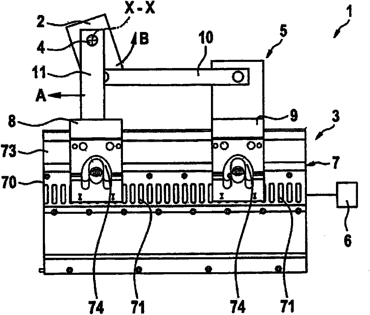 Device used for conveying liquid in container