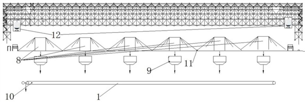 A Grab Positioning Method for Unmanned Cranes in a Combined Storage Material Management System