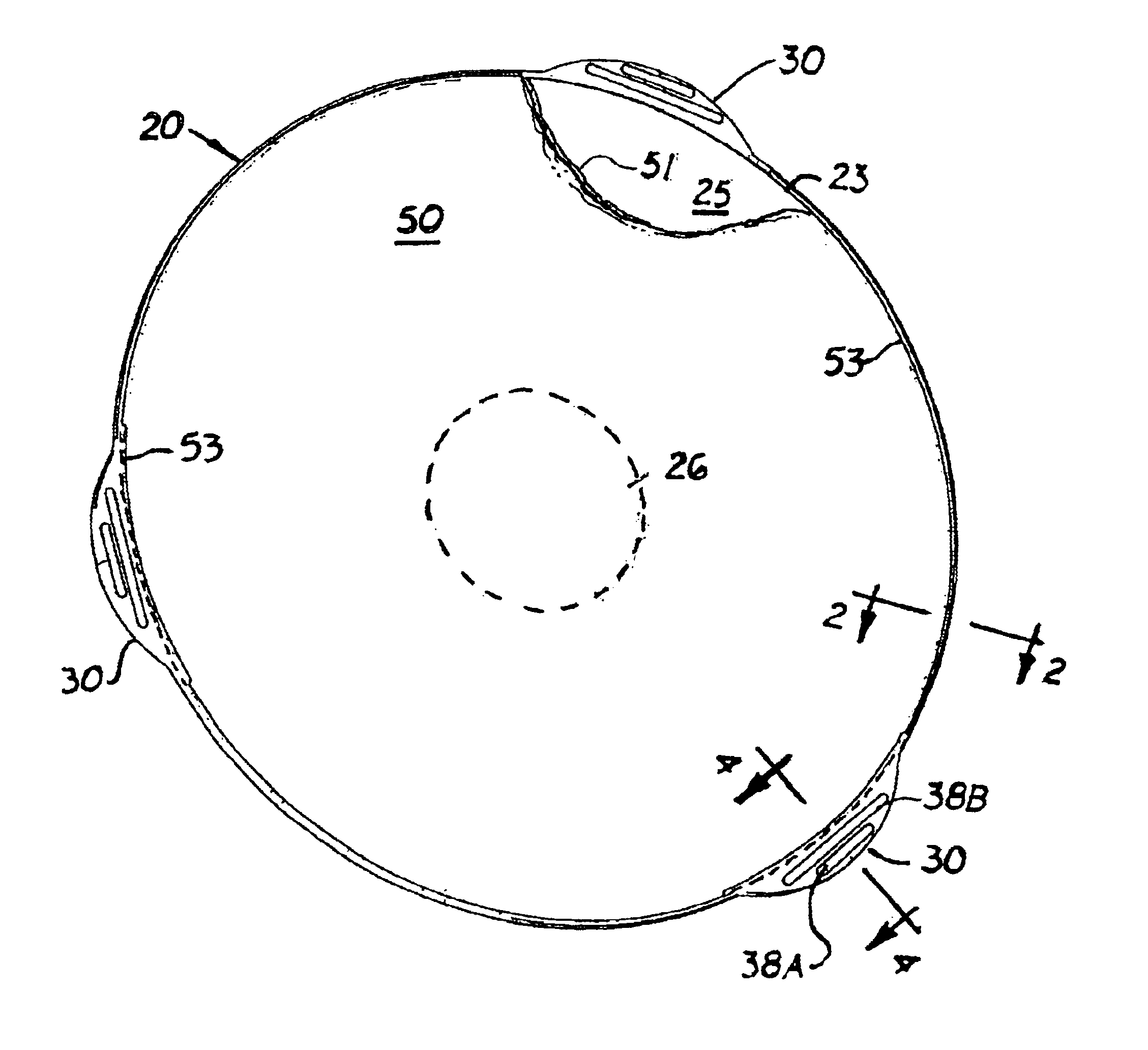 Optical disc holder