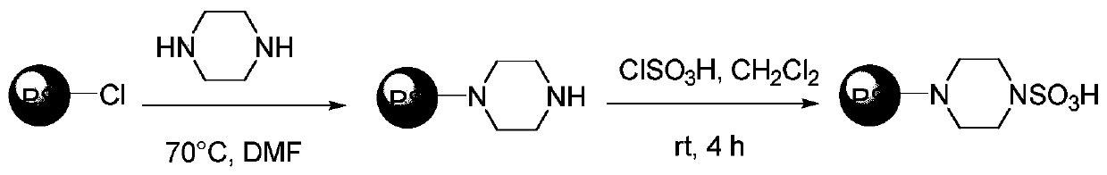 Tandem synthesis method of 2-(phenylmethylene)malononitrile or derivative thereof