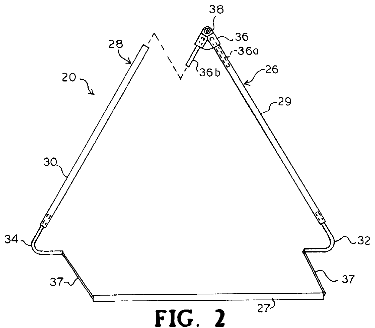 Portable mosquito net apparatus and method of securing to a bed