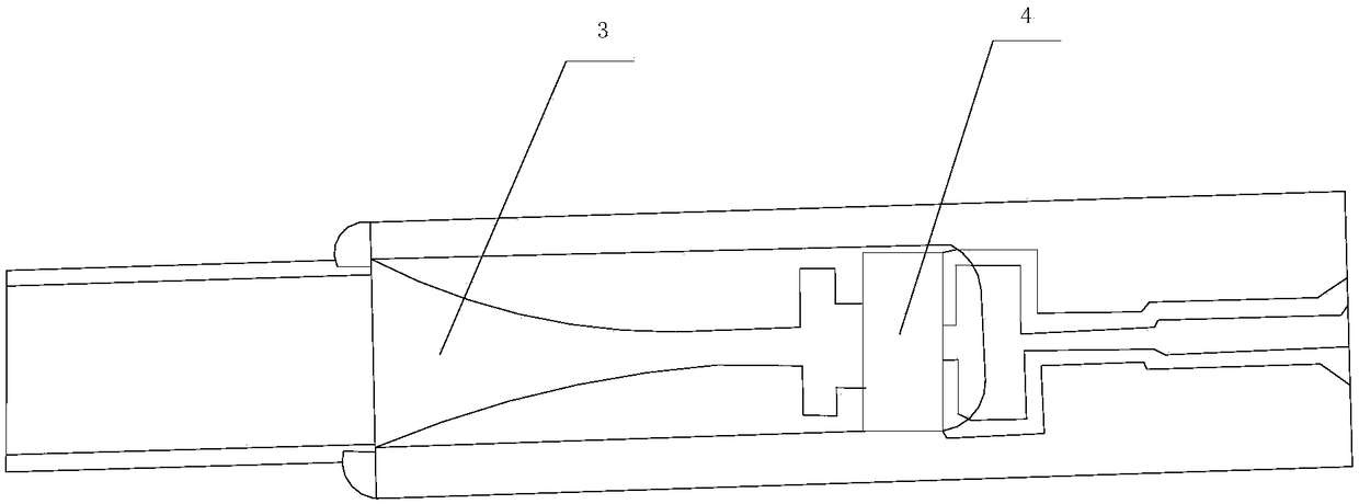 Fin line structure-based terahertz third-harmonic mixer