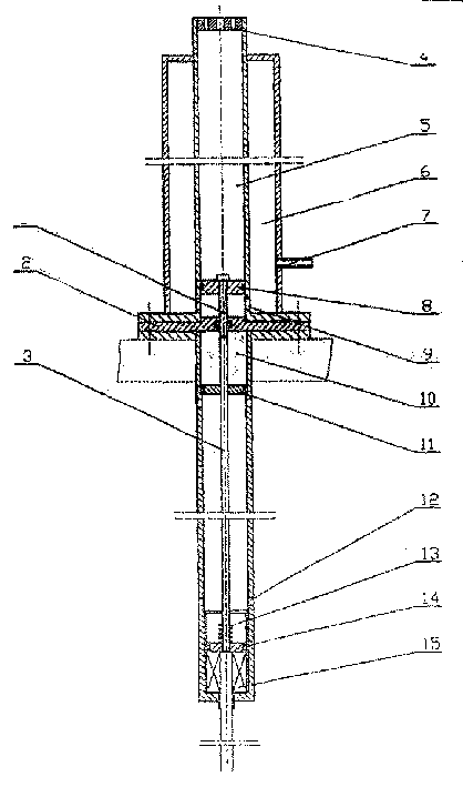 Fast pulse rod emitter for uranium-hydrogen-zirconium reactor