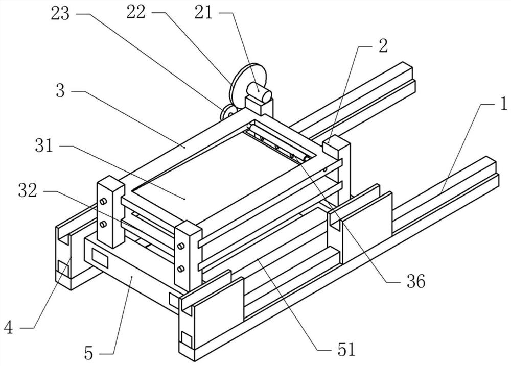 A workpiece transport device