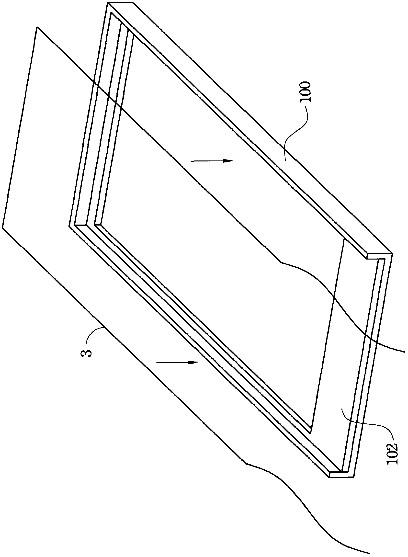 Display device, display device assembling method and display device dismounting device