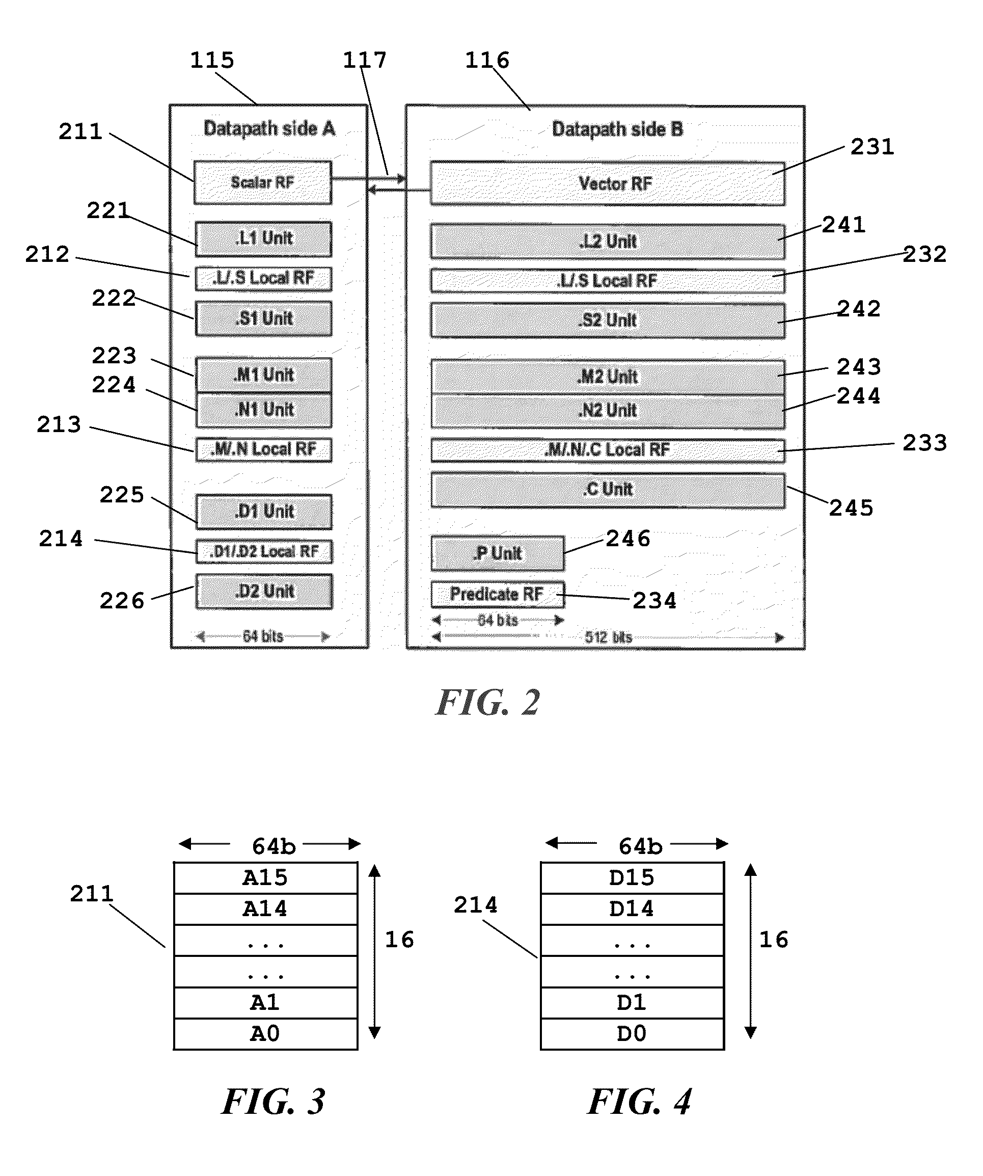 Method for performing random read access to a block of data using parallel lut read instruction in vector processors