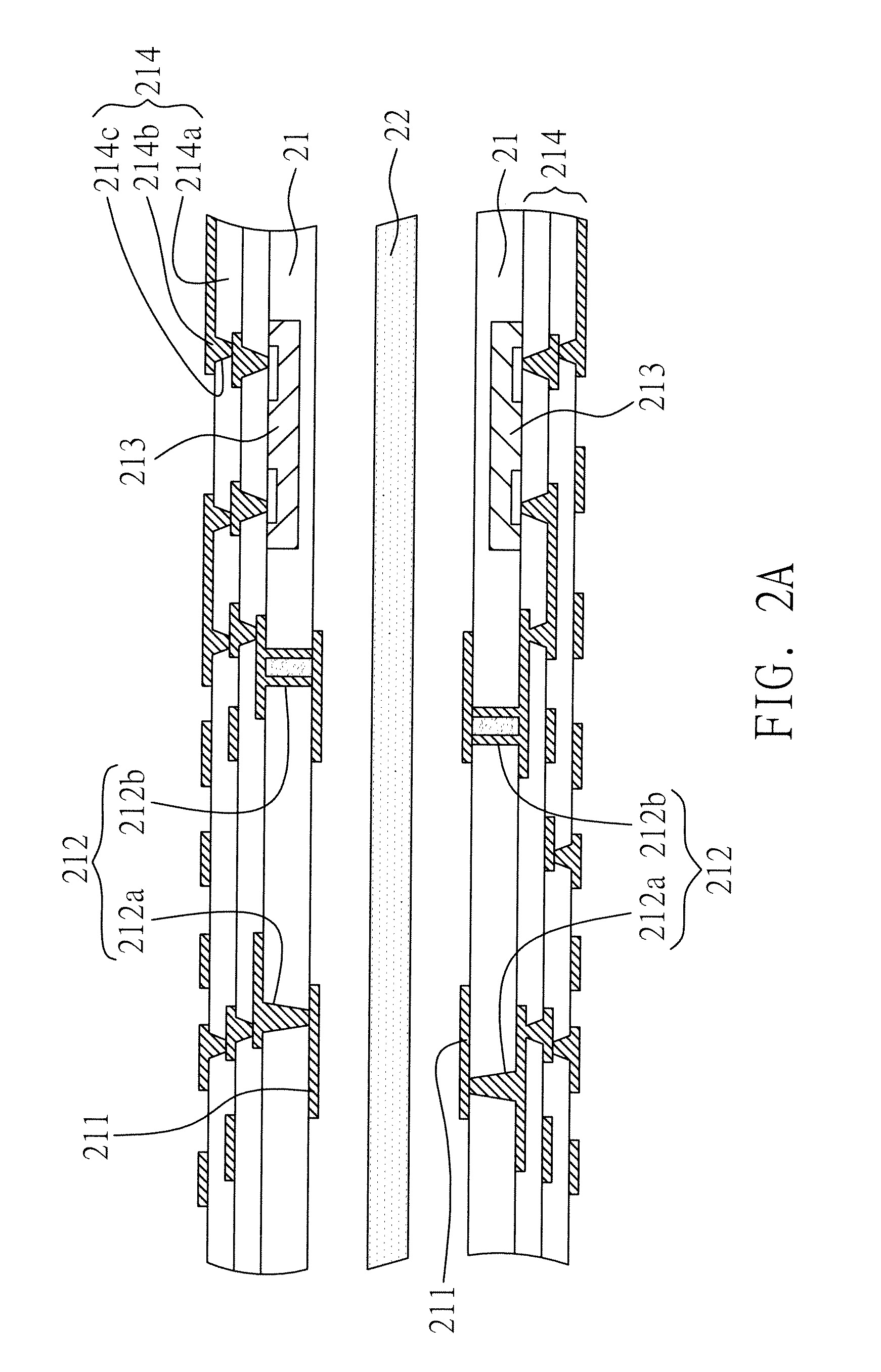 Circuit Board Structure Having Capacitor Array and Embedded Electronic Component and Method for Fabricating the Same