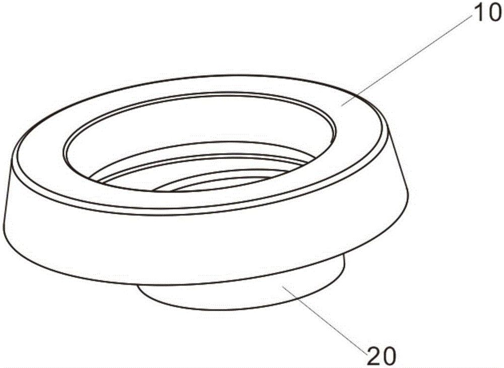 Closestool mounting and shifting sealing device and closestool mounting method