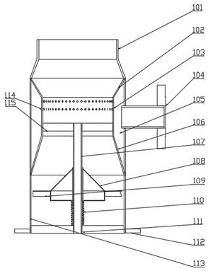 A post-premixed wall type laminar water-cooled ultra-low nitrogen combustion device and its control method