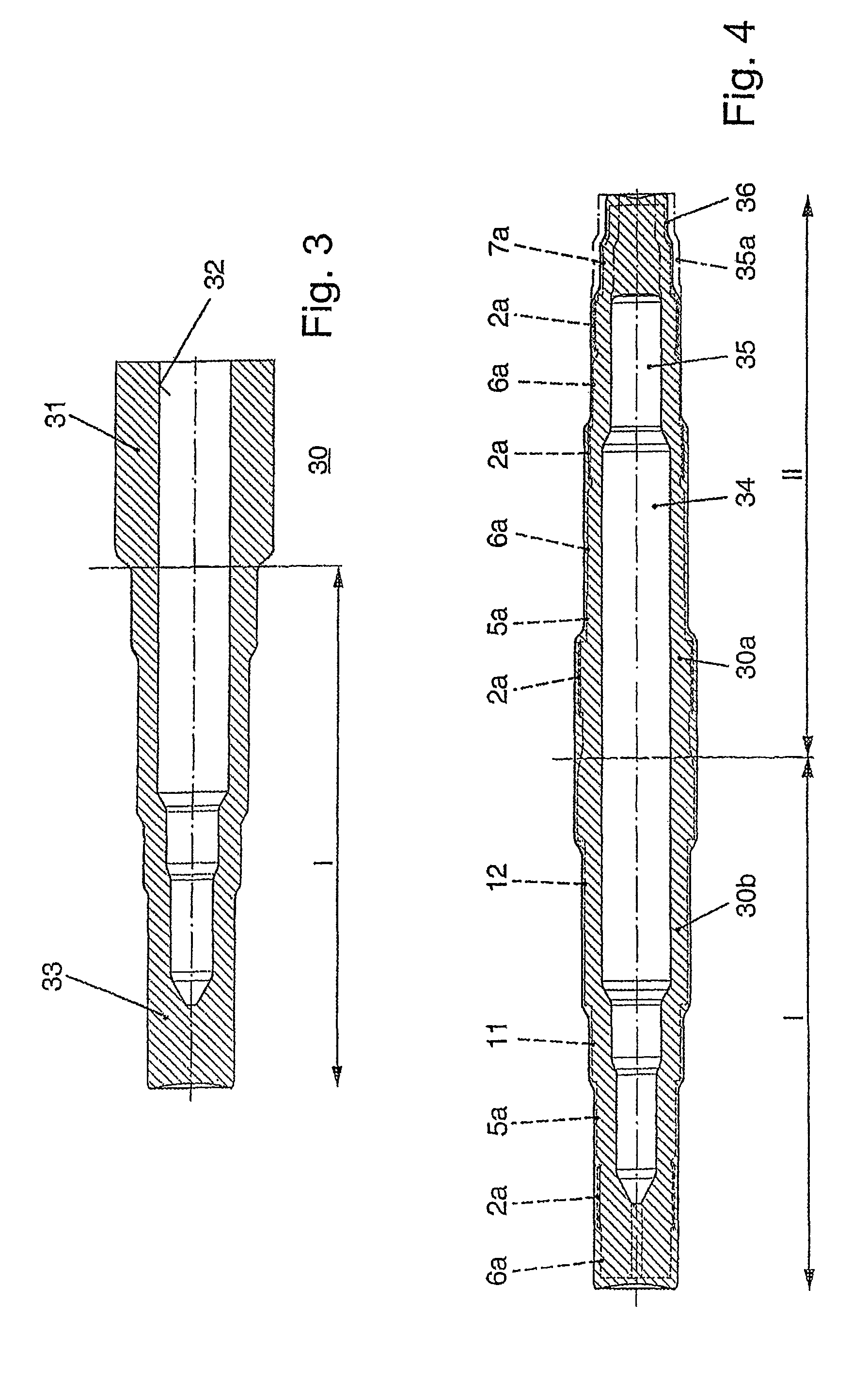 Method of producing shafts