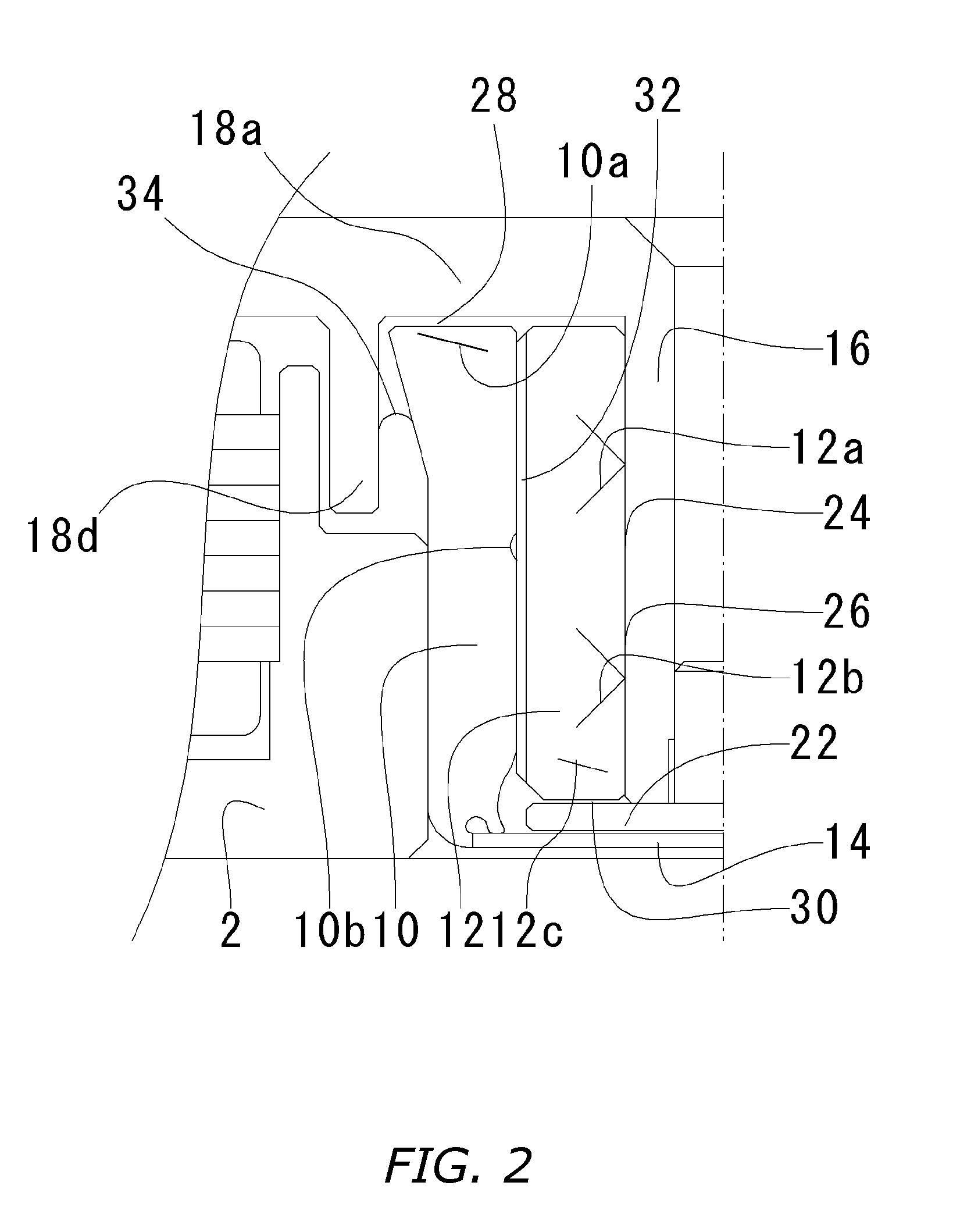 Fluid-Dynamic-Pressure Bearing, Spindle Motor Furnished with the Fluid-Dynamic-Pressure Bearing, Method of Manufacturing Rotor Assembly Applied in the Spindle Motor, and Recording-Disk Drive Furnished with the Spindle Motor