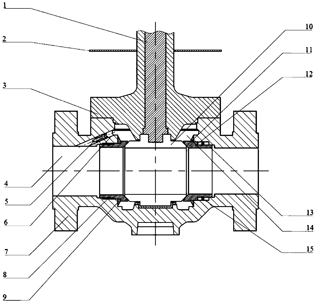 Device for preventing body cavity of ultra-low temperature ball valve with self-closing function from abnormally boosting and method for preventing body cavity of ultra-low temperature ball valve from abnormally boosting thereof