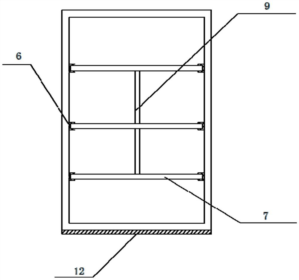 All-wood storage cabinet with sliding door