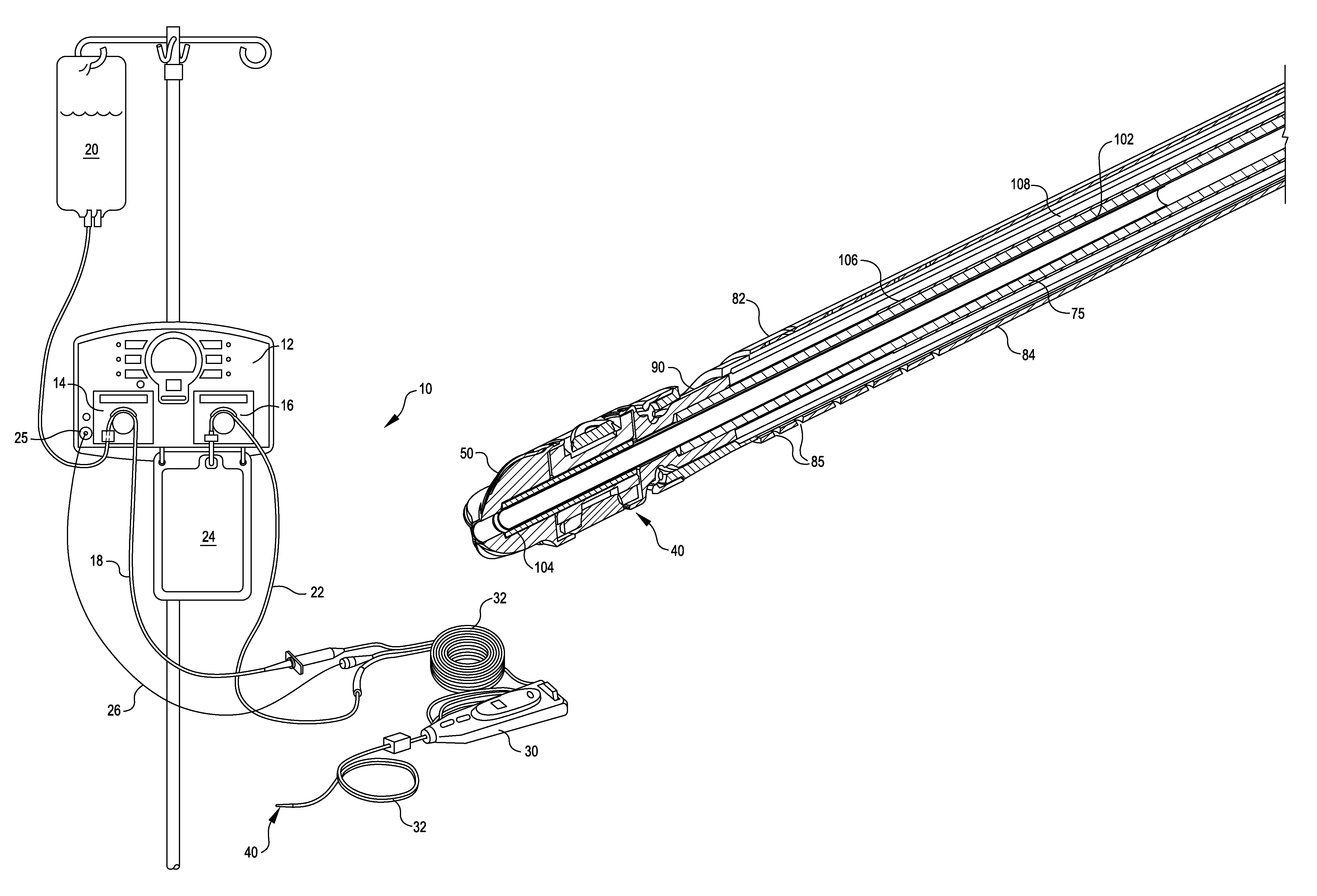 Interventional catheters incorporating an active aspiration system