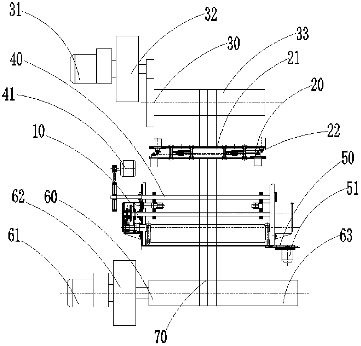Variable-interaction mechanism and screen weaving equipment thereof