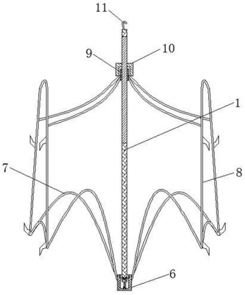 A switchable inferior vena cava thrombus filter