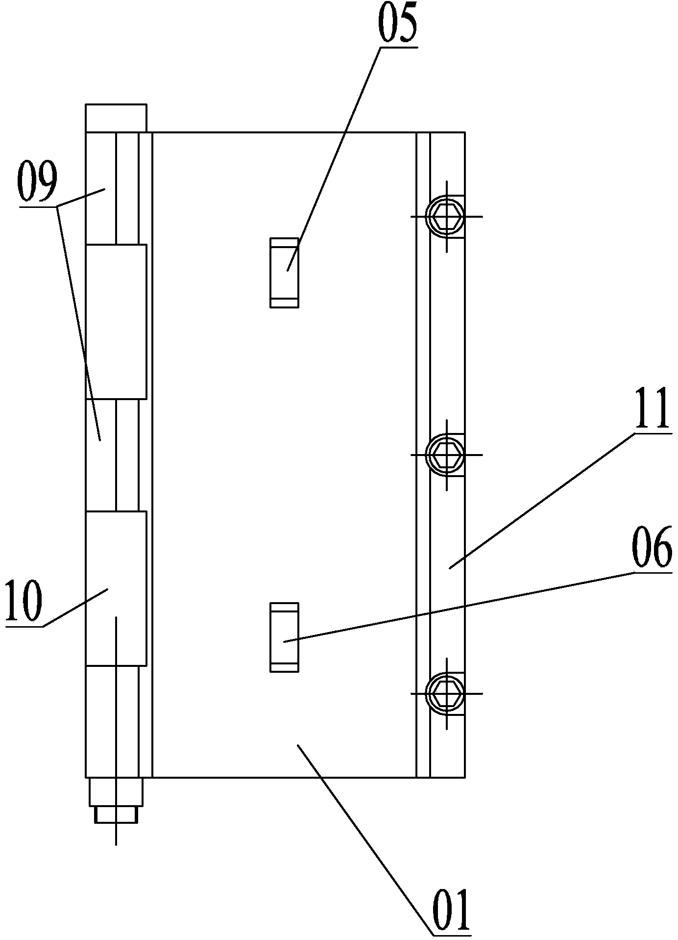 Auxiliary hoisting device applied to assembly of turbine high-pressure valve