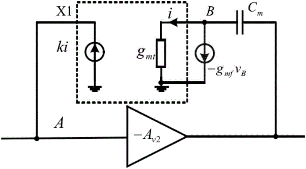 Signal amplification frequency compensation circuit applicable to RFID (Radio Frequency Identification) reader