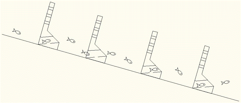 Two-axis adjustable vertical slot fishway and its operation method