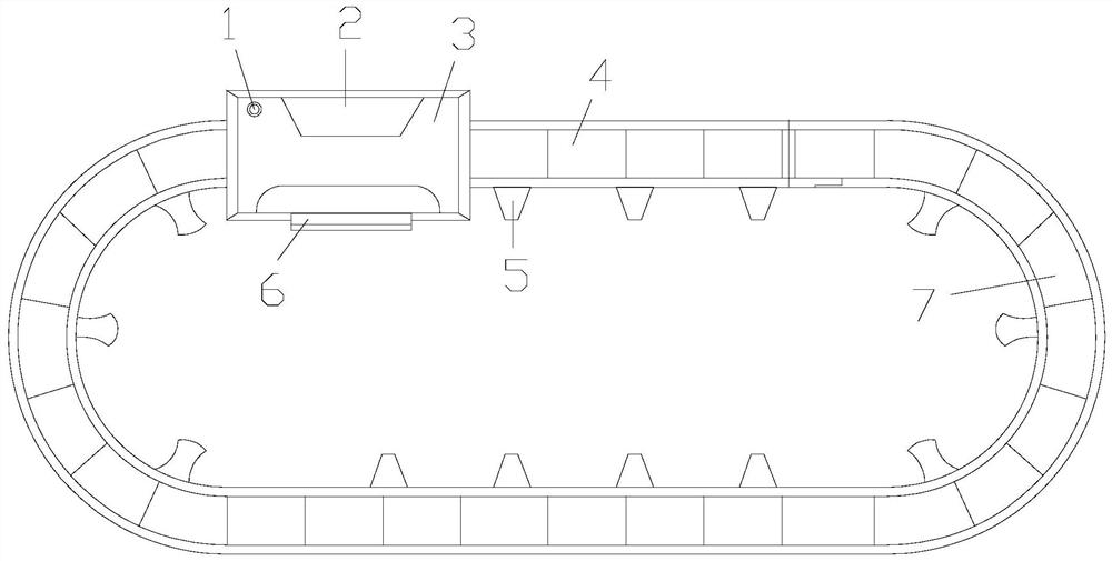 A short-range zinc liquid electroplating line