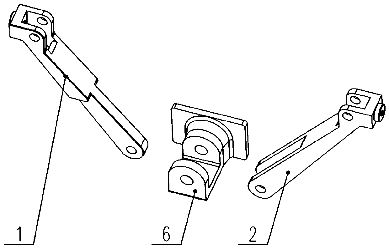 Self-balancing suspension structure for self-balancing scooter