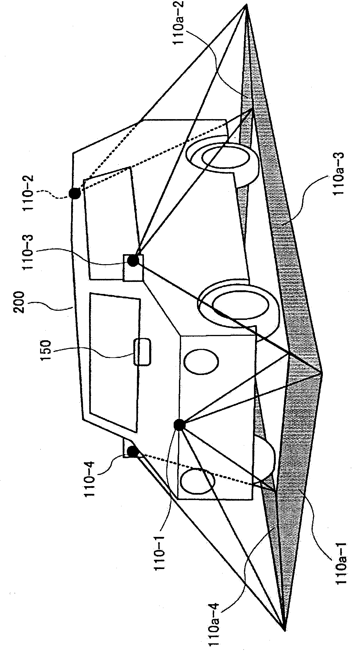 Vehicle surroundings monitoring device and vehicle surroundings monitoring method