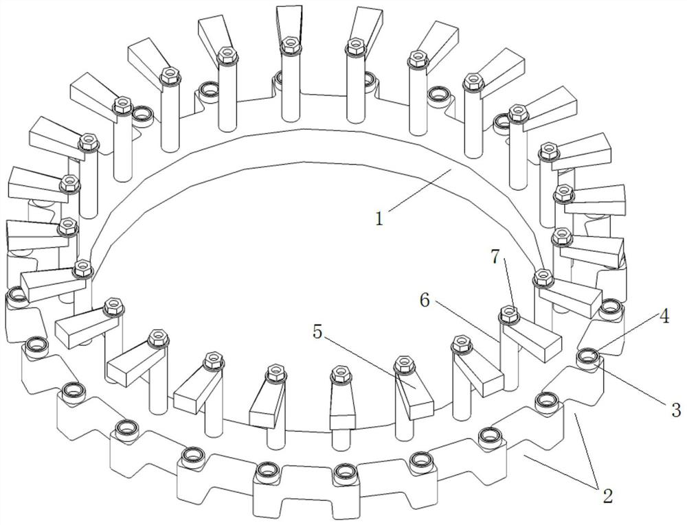 Fixture for brazing of fuel main pipe