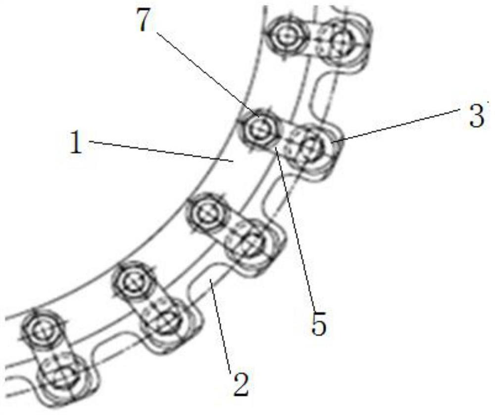 Fixture for brazing of fuel main pipe