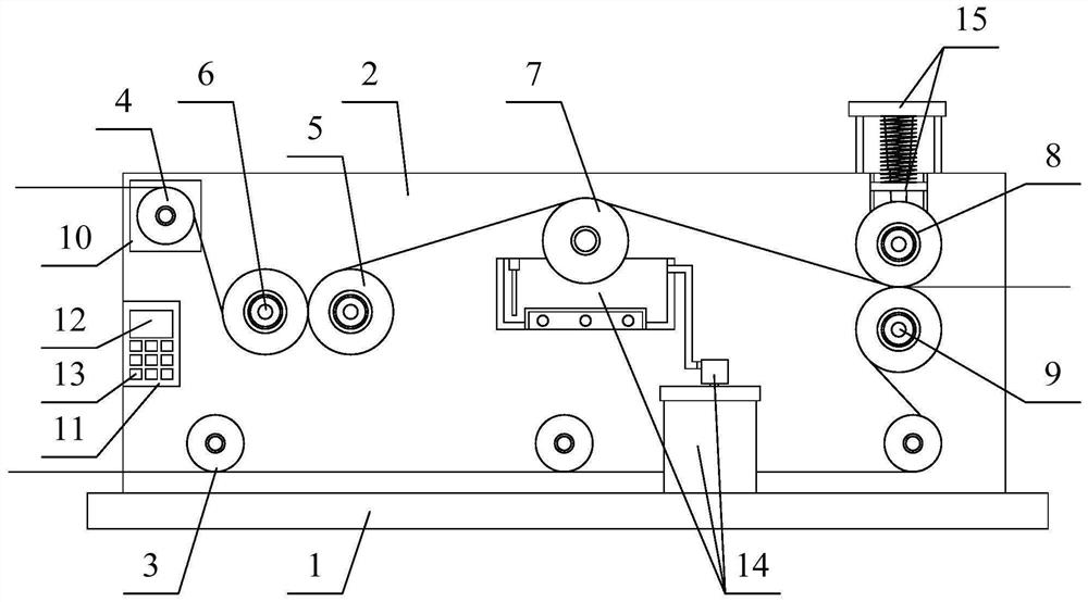 Rapid gluing device for corrugated paper