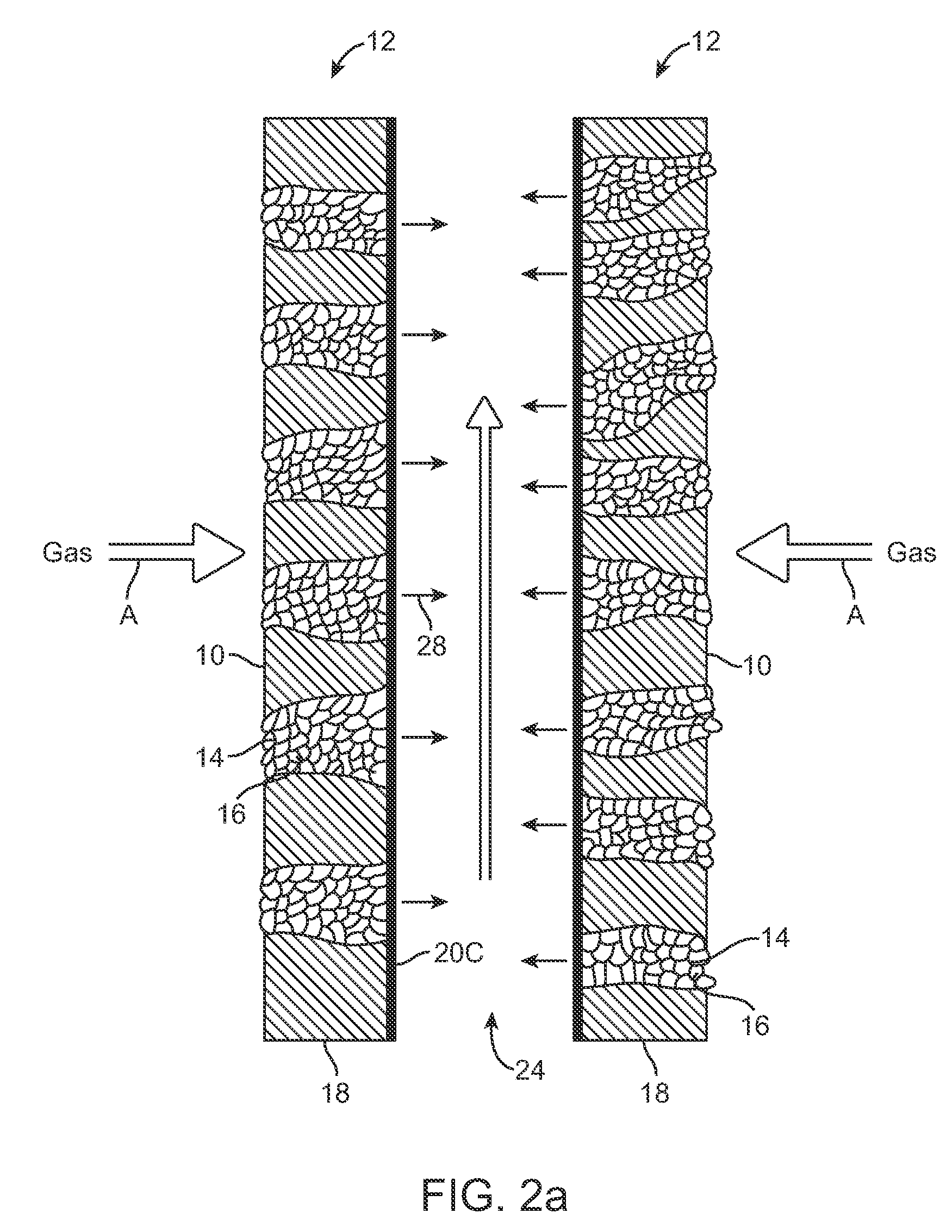 Syngas conversion system using asymmetric membrane and anaerobic microorganism