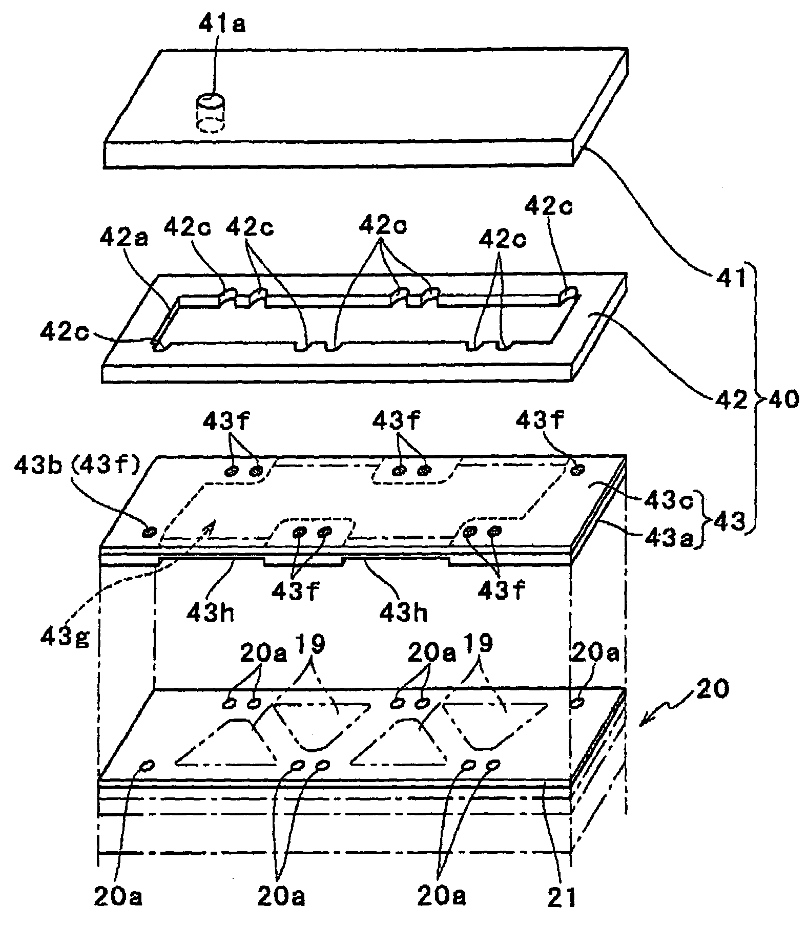 Ink-jet head, filter assembly used for manufacturing the ink-jet head, and method for manufacturing the ink-jet head using the filter assembly