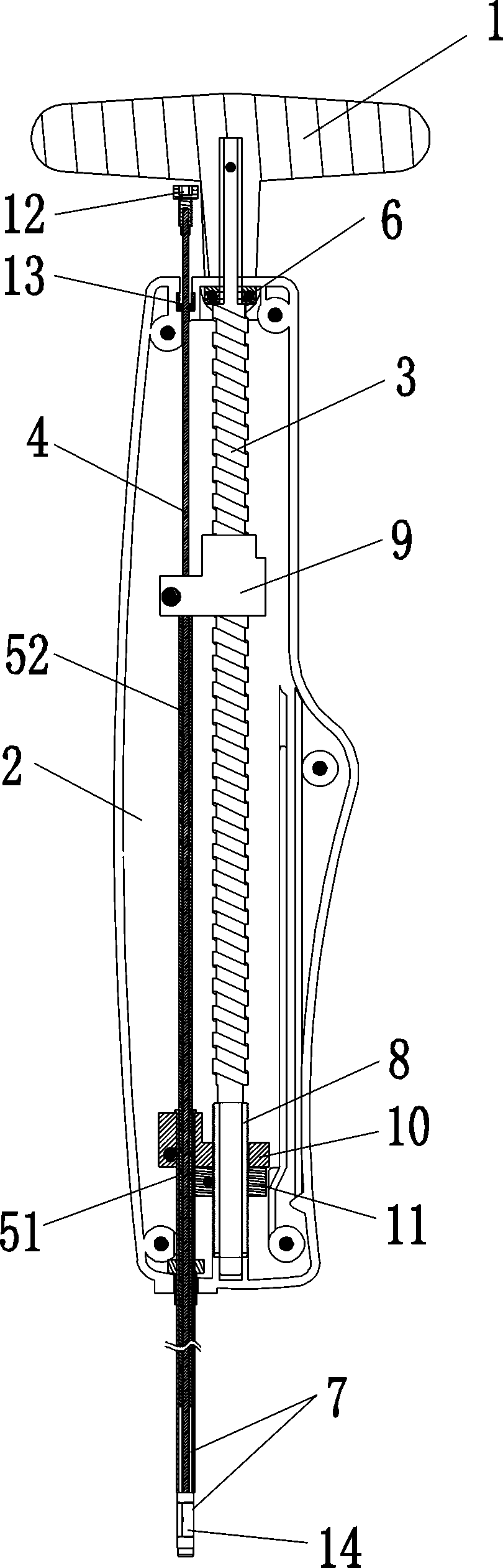 Percutaneous distraction-type centrum-forming system