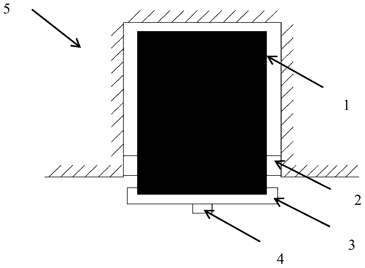 Underground coal seam gas pressure testing and hole sealing device and method