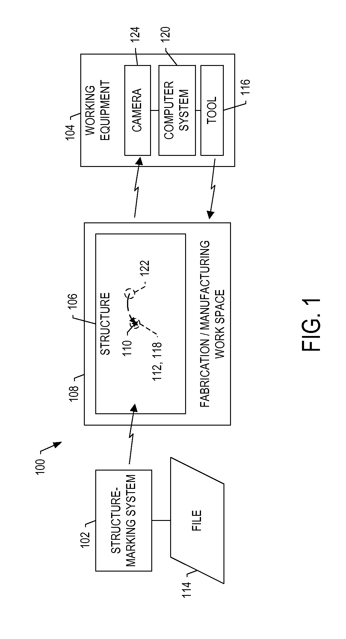 Apparatuses and methods for accurate structure marking and marking-assisted structure locating