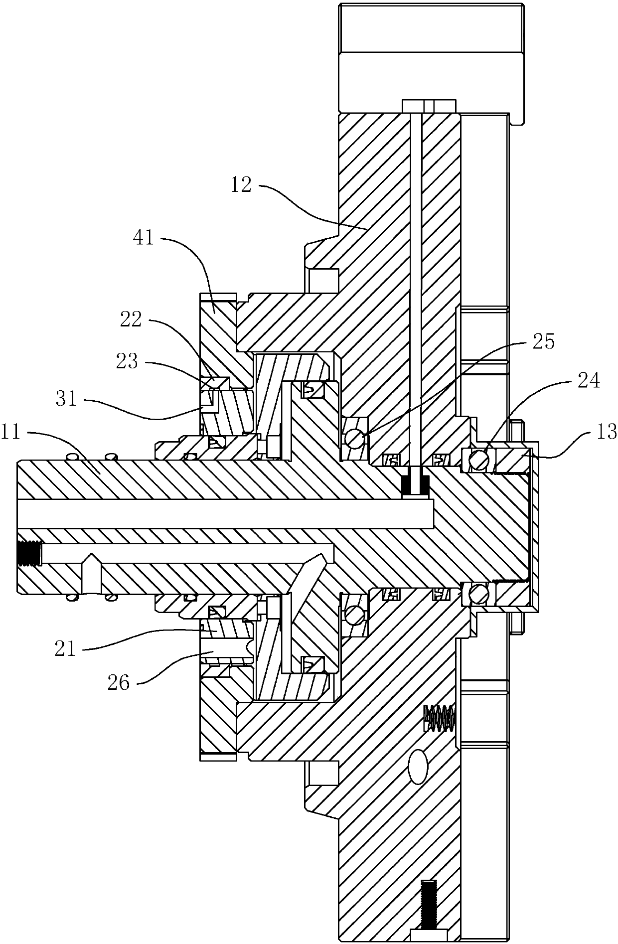 Stable-running lathe turret assembly