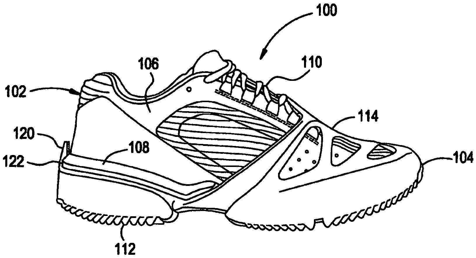 Footwear including replaceable outsole members