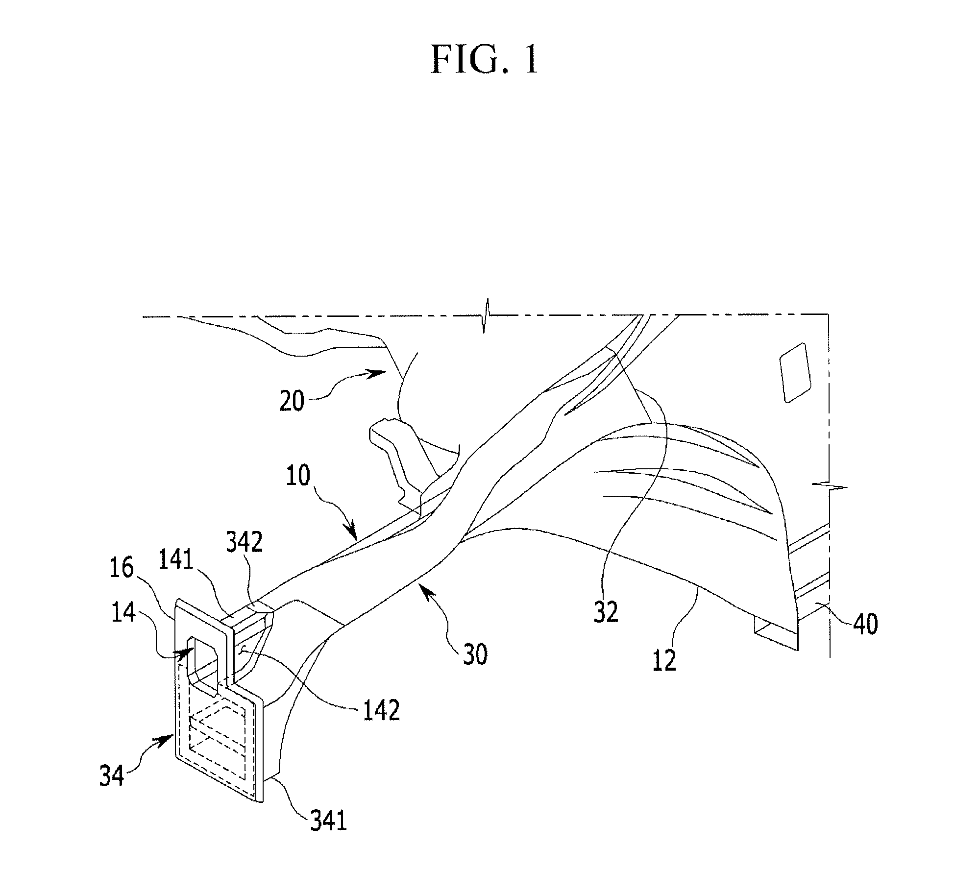 Front vehicle body reinforcing structure