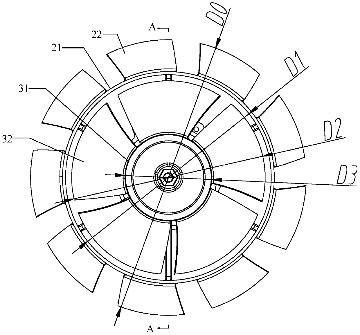 Axial flow fan, control method thereof and air conditioner