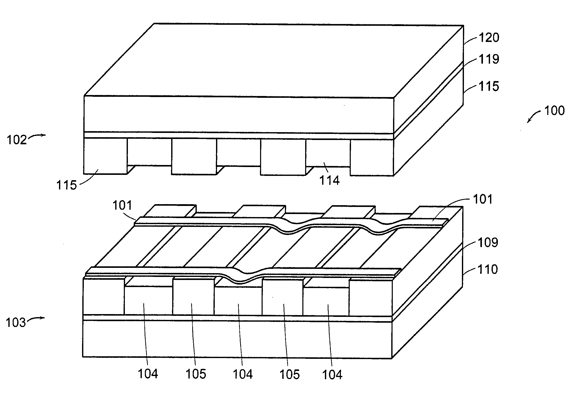 Methods of making electromechanical three-trace junction devices