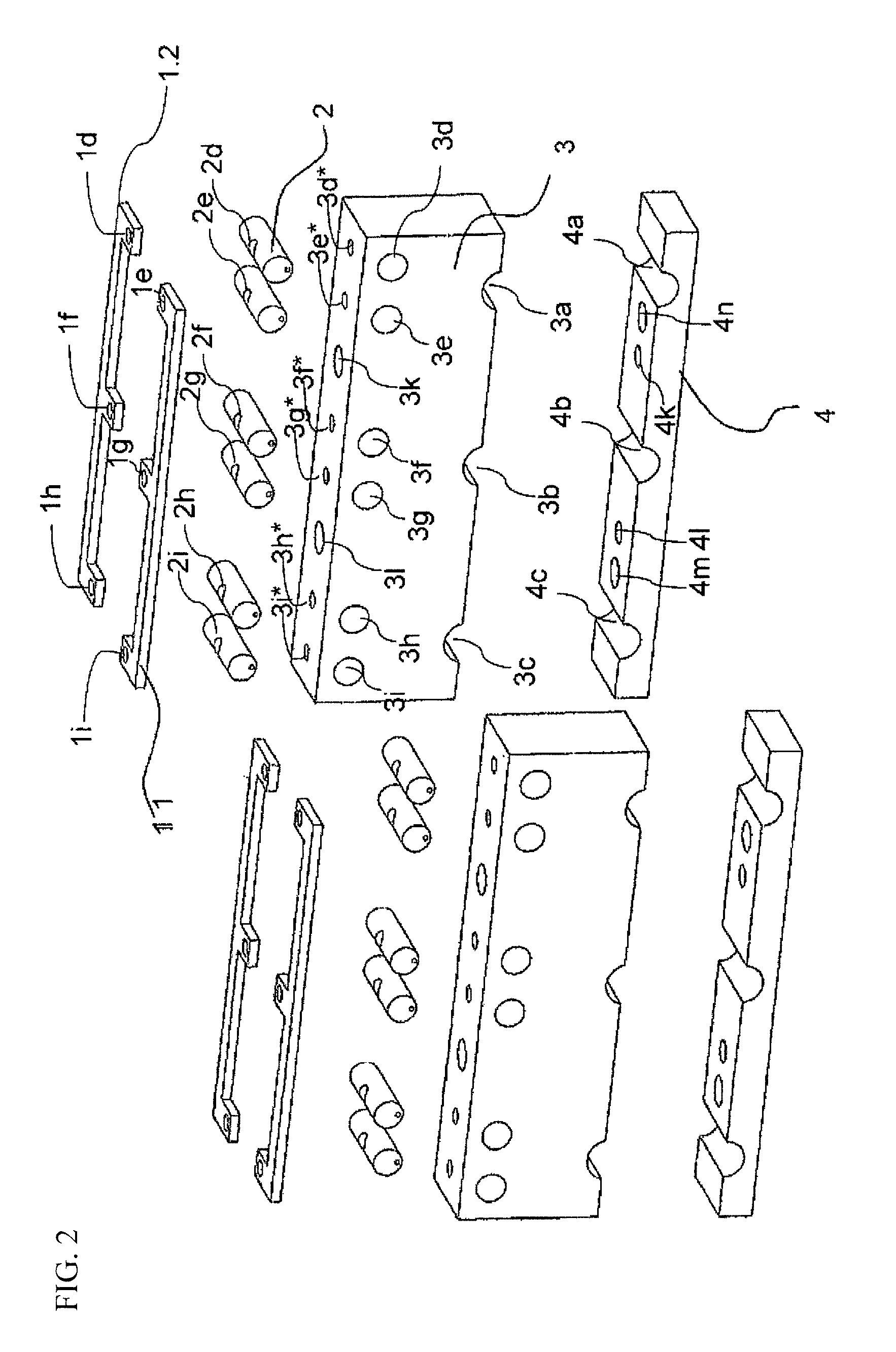 Hot-wire method for depositing semiconductor material on a substrate and device for performing the method